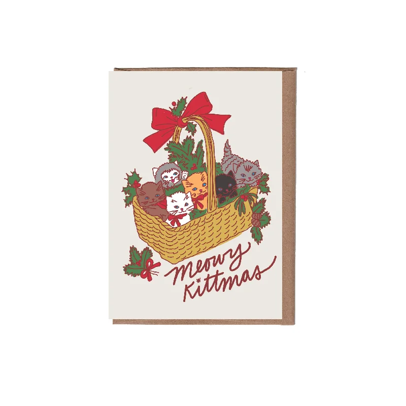  Meowy Kittmas Mini Note