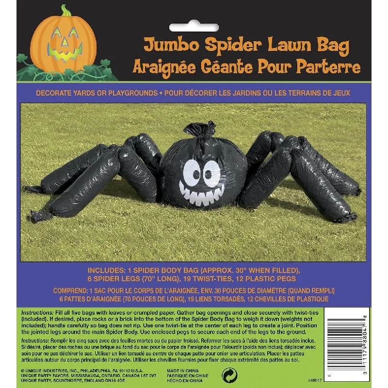  Jumbo spider lawn bag kit