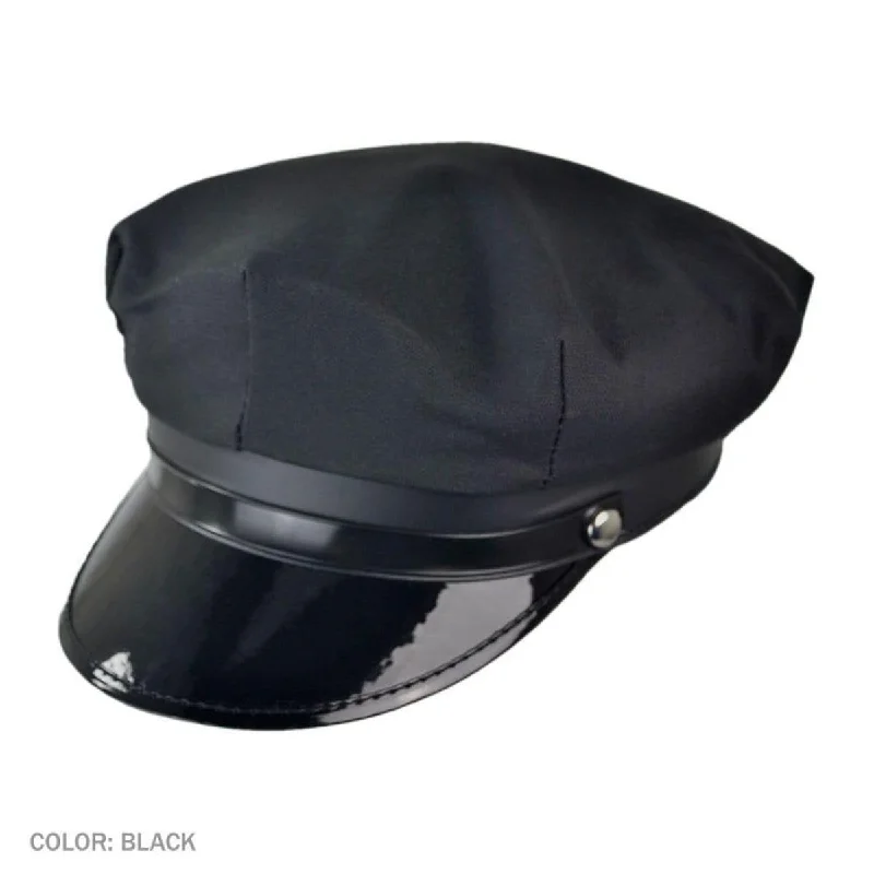 - Dog disposable foam shower gel Black chauffeur hat for adults