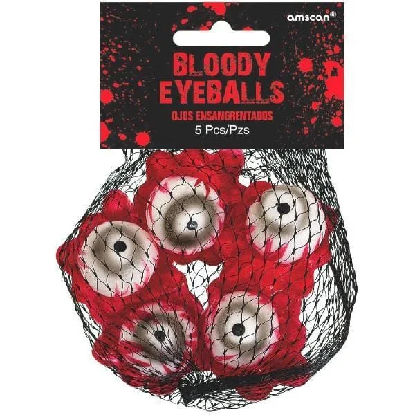 - Hamster silent running wheel to prevent chewing Plastic bloody eyeballs, 5 per package