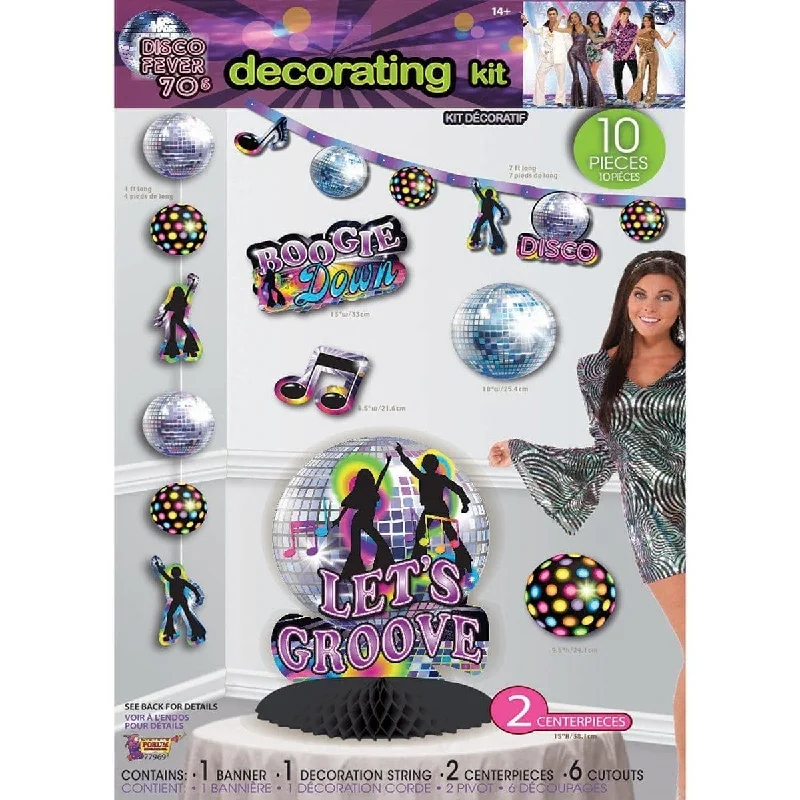 - Automatic induction pet water dispenser Disco Fever Decorating Kit