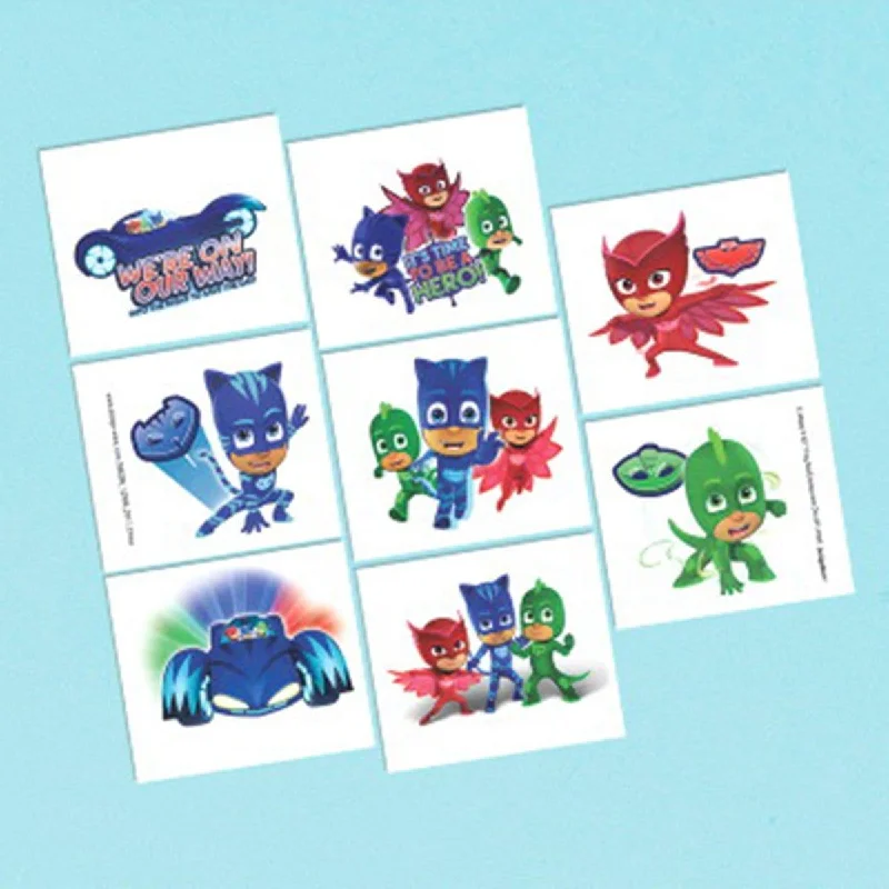 - Smart cat litter box with automatic cleaning PJ Masks temporary tattoos, 8 per package - Smart cat litter box with automatic cleaning PJ Masks temporary tattoos, 8 per package