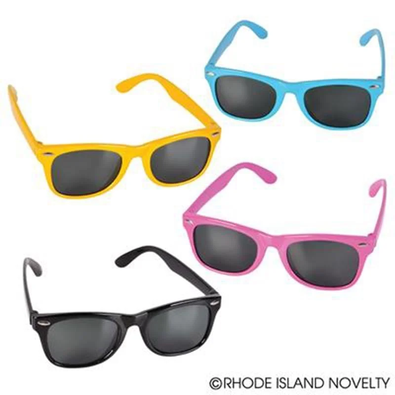 - Hamster silent running wheel to prevent chewing Neon Plastic Sunglasses, Assortment, 1 Count