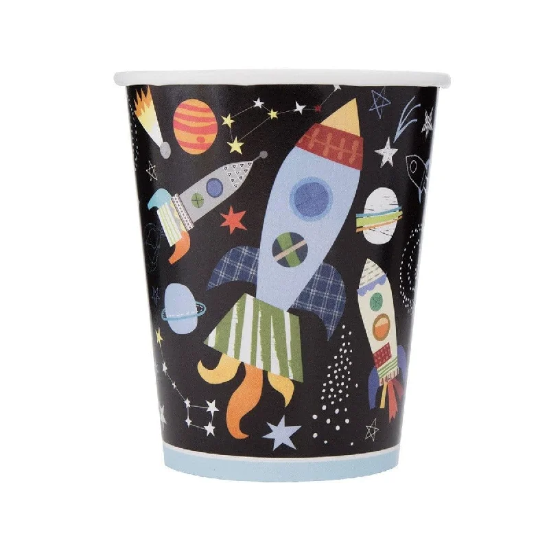 - Dog anti-slip mat Outer Space paper cups 9 ounces, 8 per package