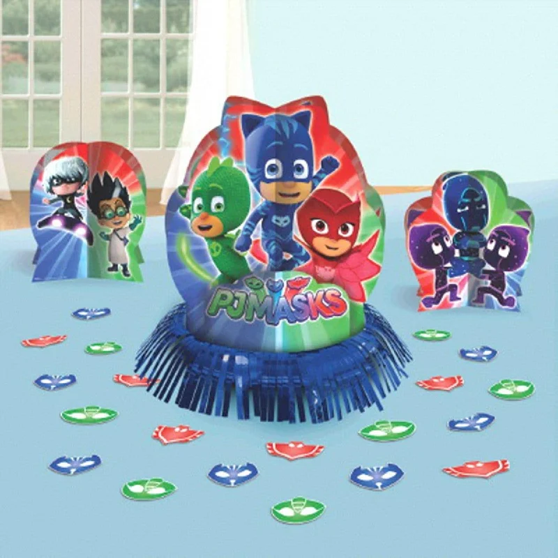 - Smart cat litter box with automatic cleaning PJ Masks table decorating kit