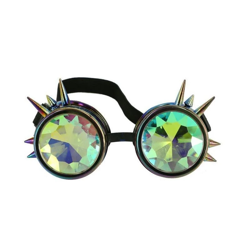 - Climbing pet constant temperature heating pad Rainbow steampunk goggles