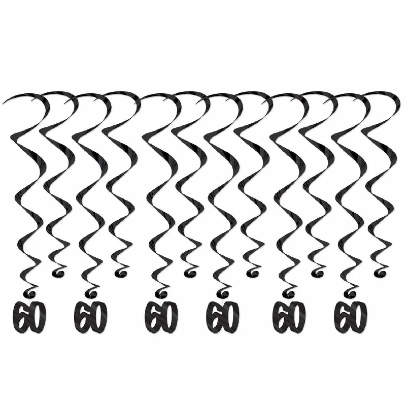 - Pet electric nail grinder silent model Hanging Swirl Decorations - 60th Birthday 6/pkg.