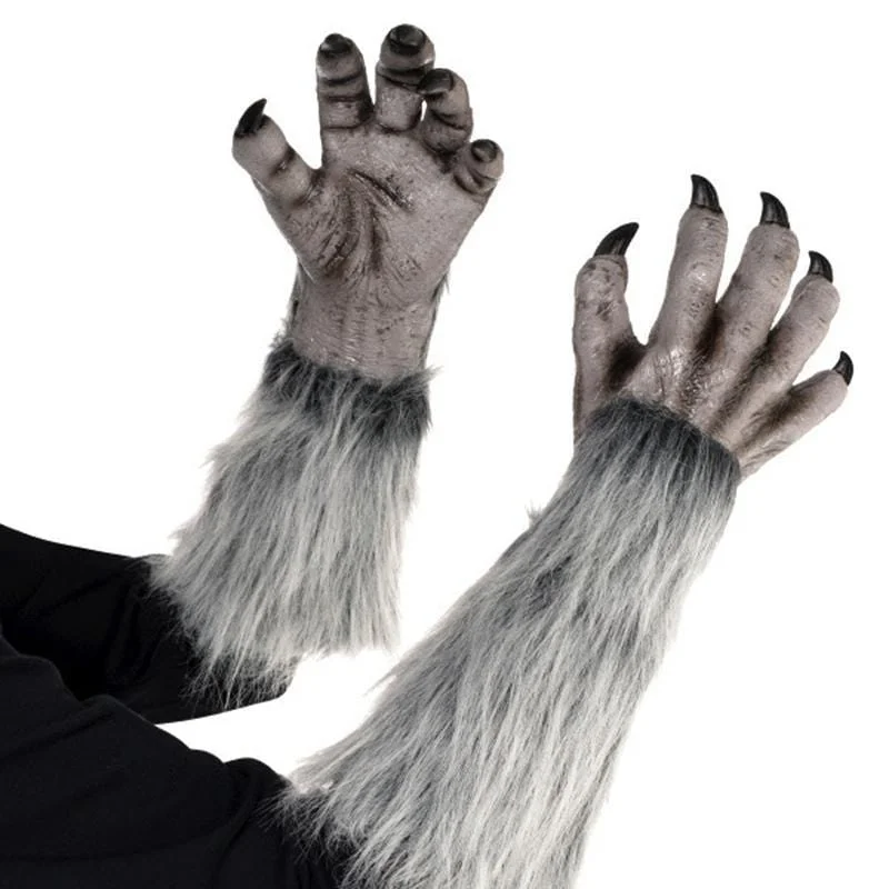  -Anti-slip claw protection raincoat FOR dogs Werewolf gloves for adults