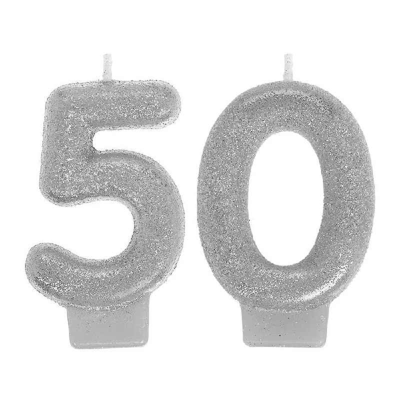 - Dog disposable foam shower gel 50th Sparkling Celeb - Numeral Candles