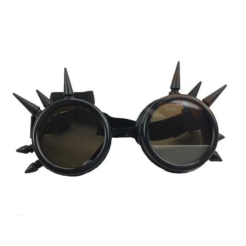 -Explosion-proof leash FOR LARGE dogs Black steampunk glasses