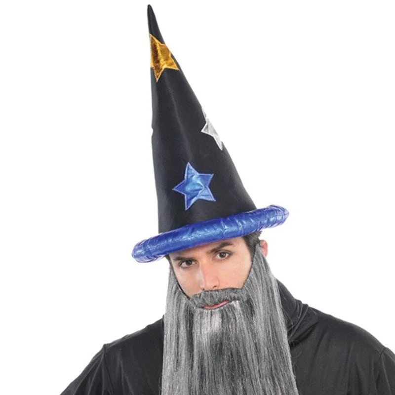 - Postoperative pet anti-licking Elizabethan collar Wizard hat for adults