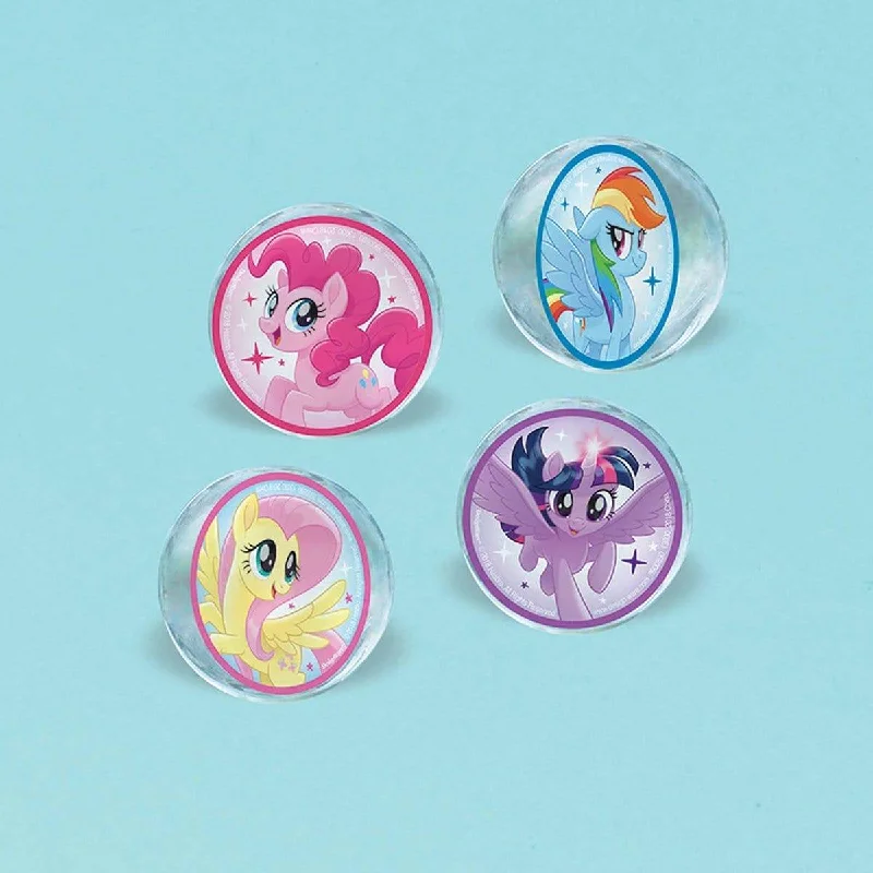 - Pet vitamin complex nutrition tablets My Little Pony bounce balls, 4 per package