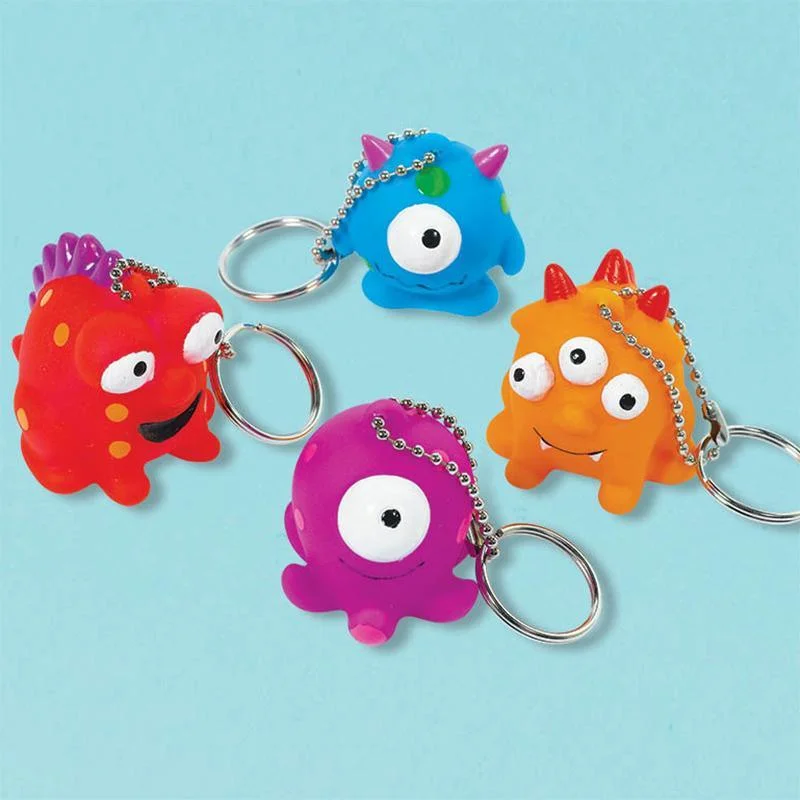 - Dog anti-slip mat Monster keychains, 12 per package