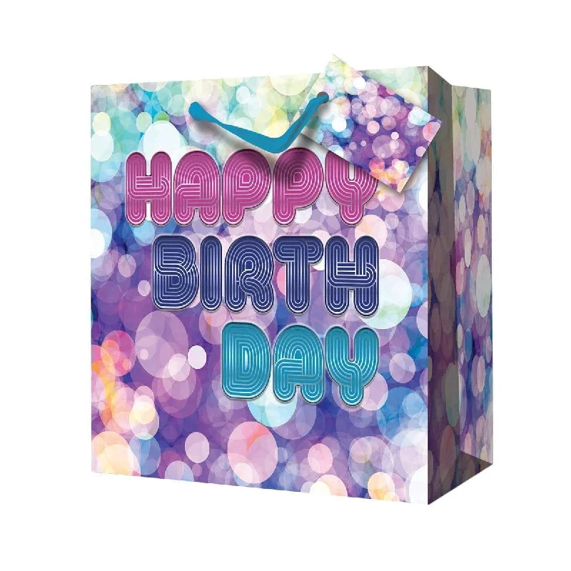 - Pet water dispenser UV sterilization version Premium Gift Bag Extra Deep - Birthday Foil