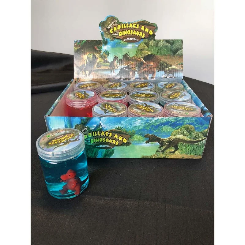 - Teething and chewing toys for puppies Slime with dinosaur, Assortment, 1 Count