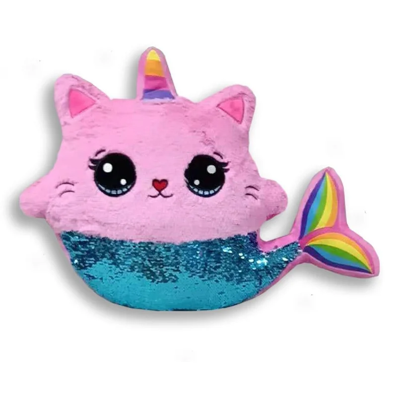 - Cat stress soothing spray Sequin Merkitty Pillow