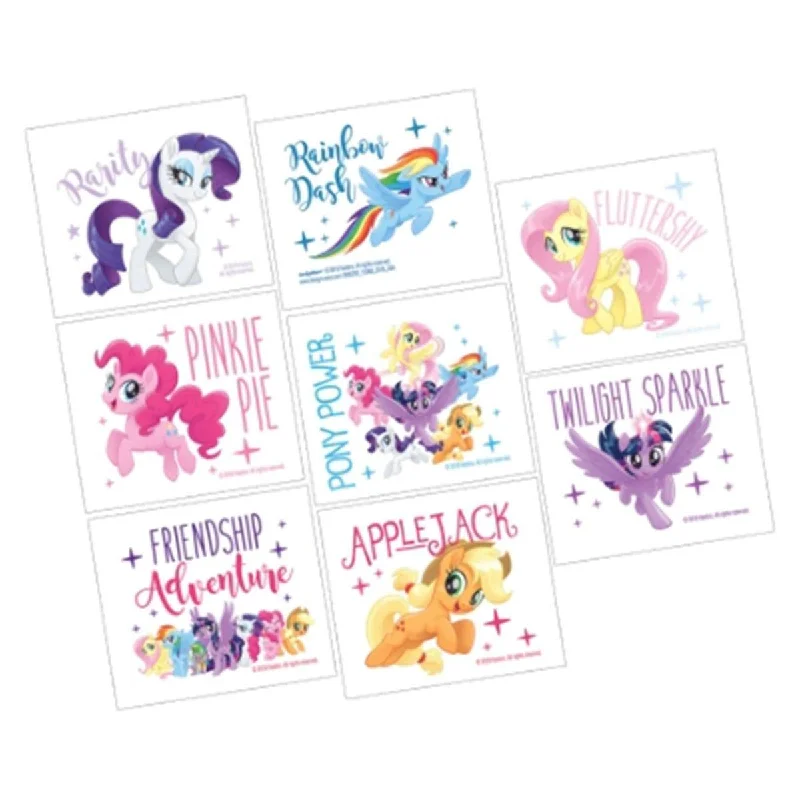 - Dog anti-slip mat My Little Pony temporary tattoos, 8 per package