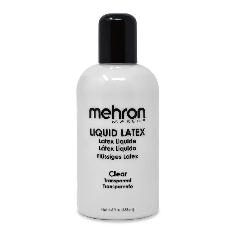  Mehron Bottle of clear liquid latex, 4.5 ounces