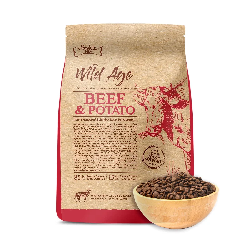 - Gastrointestinal conditioning dog foodAbsolute Bites Wild Age Dry Dog Food - Beef & Potato (22lbs)