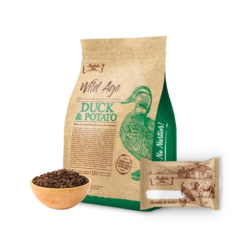 - The effect of dog food on dental healthAbsolute Bites Wild Age Dry Dog Food - Duck & Potato (Sample) - The effect of dog food on dental healthAbsolute Bites Wild Age Dry Dog Food - Duck & Potato (Sample)