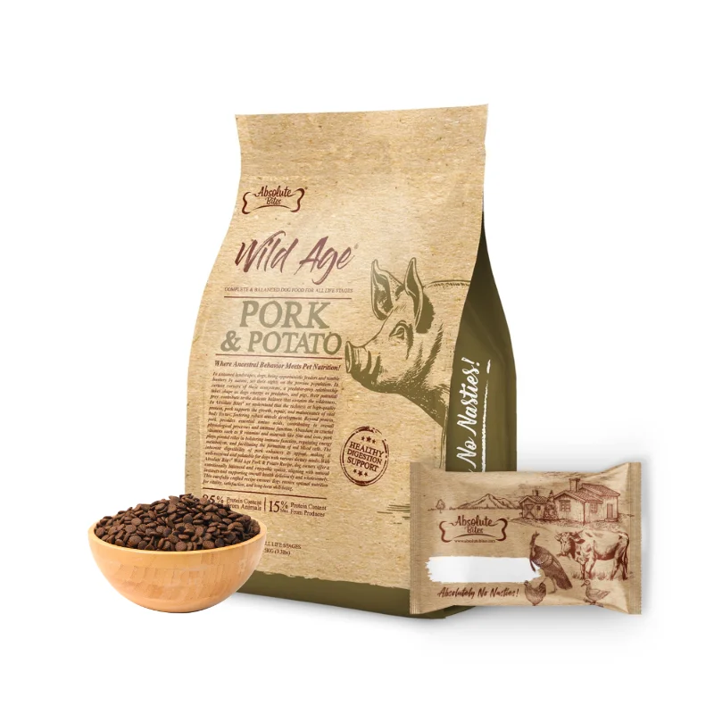 - The effect of dog food on dental healthAbsolute Bites Wild Age Dry Dog Food - Pork & Potato (Sample) - The effect of dog food on dental healthAbsolute Bites Wild Age Dry Dog Food - Pork & Potato (Sample)