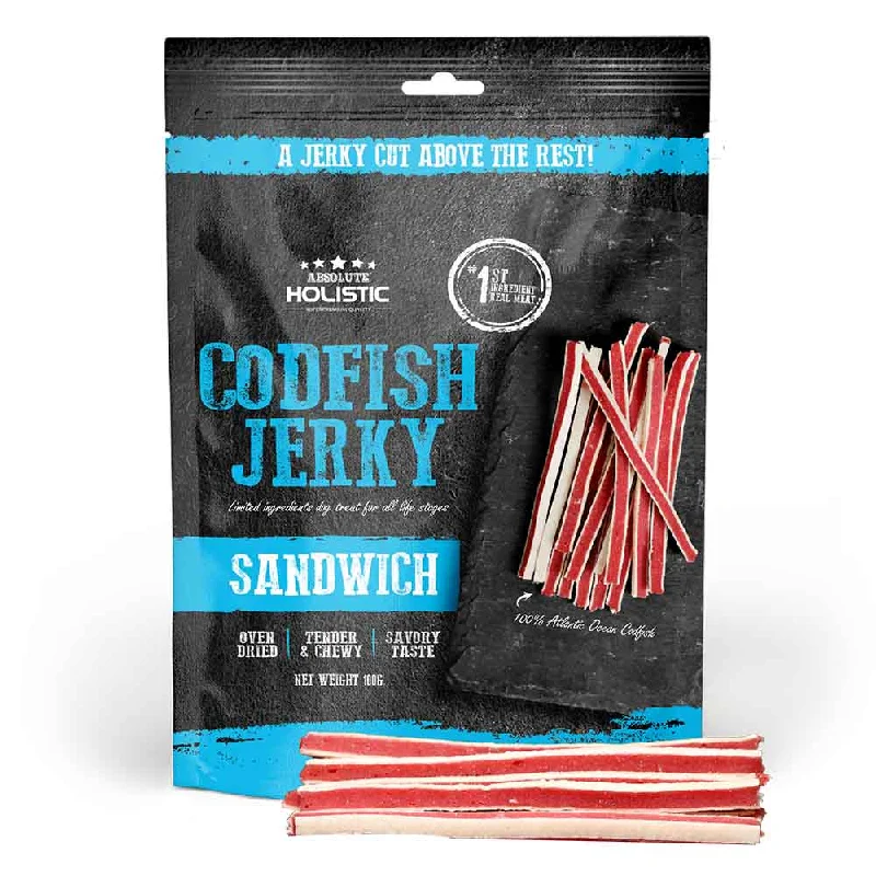 -Grain-free dog food recommendation20% OFF: Absolute Holistic Codfish & Whitefish Sandwich Grain Free Dog Treats 100g -Grain-free dog food recommendation20% OFF: Absolute Holistic Codfish & Whitefish Sandwich Grain Free Dog Treats 100g