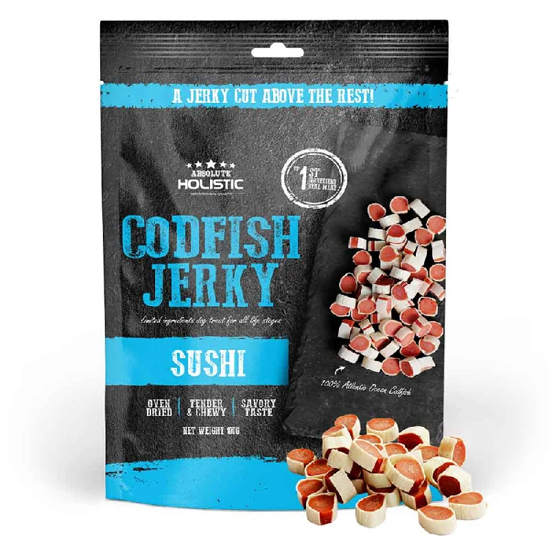 - Dog food online shopping recommendation20% OFF: Absolute Holistic Codfish & Whitefish Sushi Grain Free Dog Treats 100g - Dog food online shopping recommendation20% OFF: Absolute Holistic Codfish & Whitefish Sushi Grain Free Dog Treats 100g