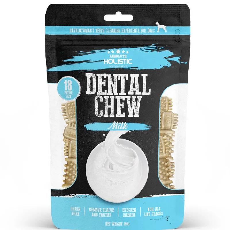 -Chicken-flavored dog food2 FOR $12.80: Absolute Holistic Dental Chew Milk Value Pack 160g -Chicken-flavored dog food2 FOR $12.80: Absolute Holistic Dental Chew Milk Value Pack 160g