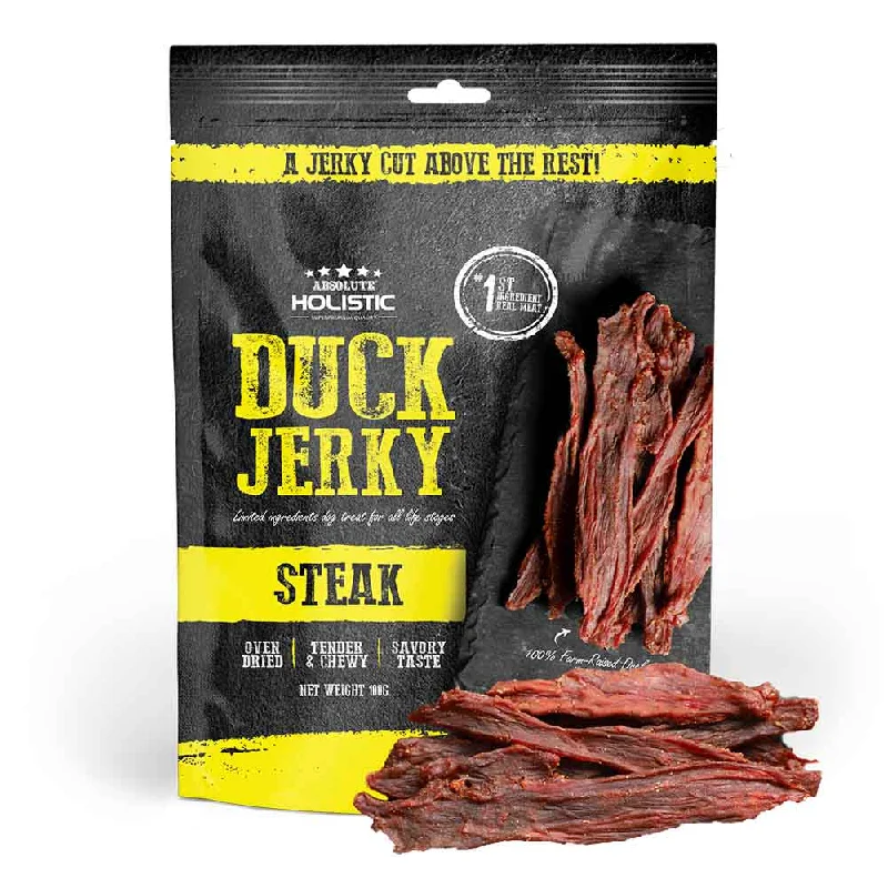 - Dog food for pregnancy and lactation20% OFF: Absolute Holistic Duck Steak Grain Free Dog Treat 100g - Dog food for pregnancy and lactation20% OFF: Absolute Holistic Duck Steak Grain Free Dog Treat 100g