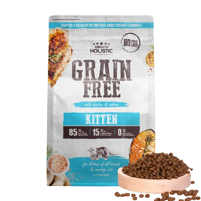 1. **Functional Cat Food** Absolute Holistic Grain Free Dry Cat Food - Kitten Dry (10lbs) 1. **Functional Cat Food** Absolute Holistic Grain Free Dry Cat Food - Kitten Dry (10lbs)