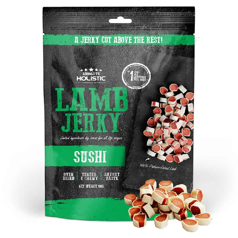 - Food for small dogs20% OFF: Absolute Holistic Lamb & Whitefish Sushi Grain Free Dog Treat 100g - Food for small dogs20% OFF: Absolute Holistic Lamb & Whitefish Sushi Grain Free Dog Treat 100g