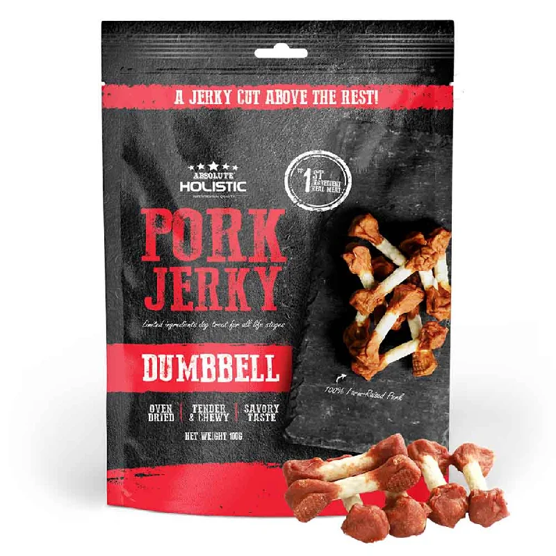- ProNevus dog food palatability20% OFF: Absolute Holistic Pork Dumbbell Grain Free Dog Treat 100g - ProNevus dog food palatability20% OFF: Absolute Holistic Pork Dumbbell Grain Free Dog Treat 100g