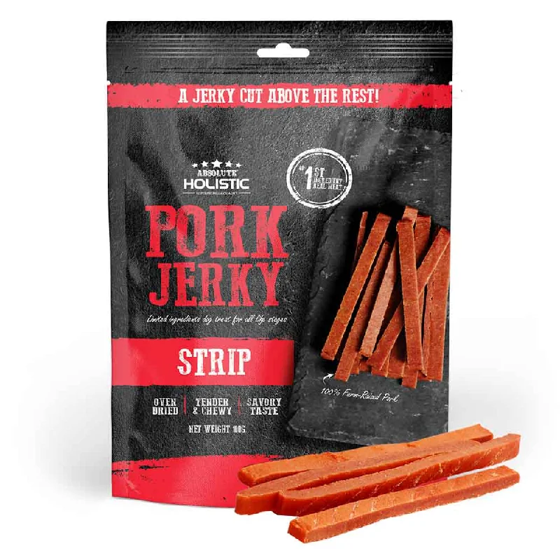 - Food for large dogs20% OFF: Absolute Holistic Pork Loin Strip Grain Free Dog Treat 100g - Food for large dogs20% OFF: Absolute Holistic Pork Loin Strip Grain Free Dog Treat 100g