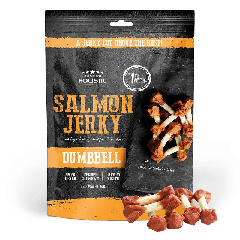 Dog Food20% OFF: Absolute Holistic Salmon Dumbbell Grain Free Dog Treat 100g
