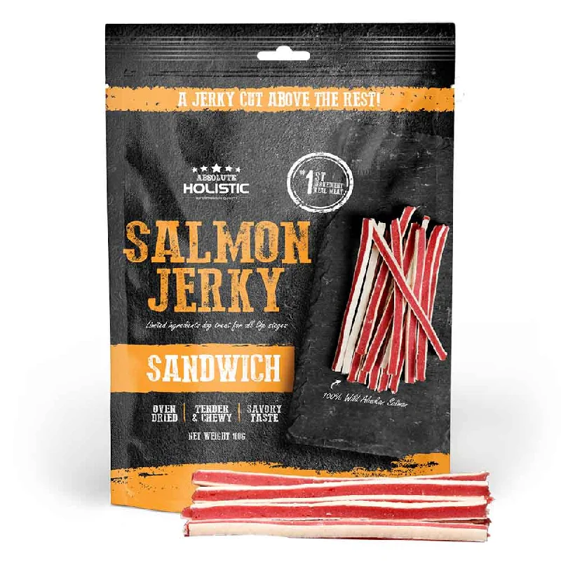 -Fish-containing dog food20% OFF: Absolute Holistic Salmon & Whitefish Sandwich Grain Free Dog Treat 100g -Fish-containing dog food20% OFF: Absolute Holistic Salmon & Whitefish Sandwich Grain Free Dog Treat 100g