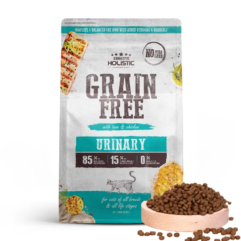 - Weight management cat food Absolute Holistic Grain Free Dry Cat Food - Urinary (3lbs) - Weight management cat food Absolute Holistic Grain Free Dry Cat Food - Urinary (3lbs)