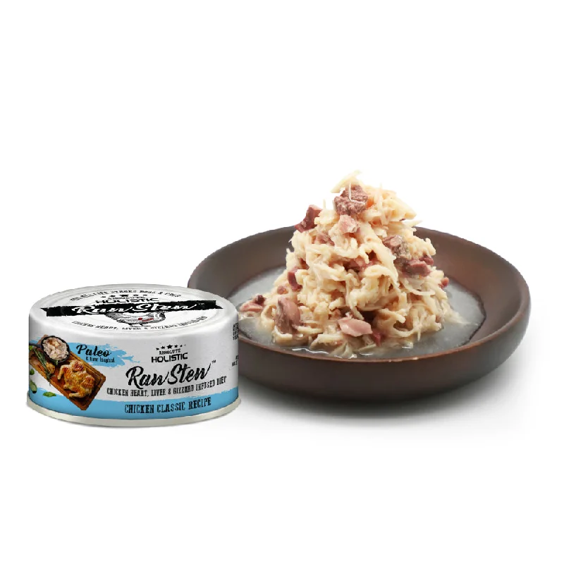 -High-fiber dog foodAbsolute Holistic Raw Stew Canned Food for Cats & Dogs - Chicken Classic (80g) -High-fiber dog foodAbsolute Holistic Raw Stew Canned Food for Cats & Dogs - Chicken Classic (80g)
