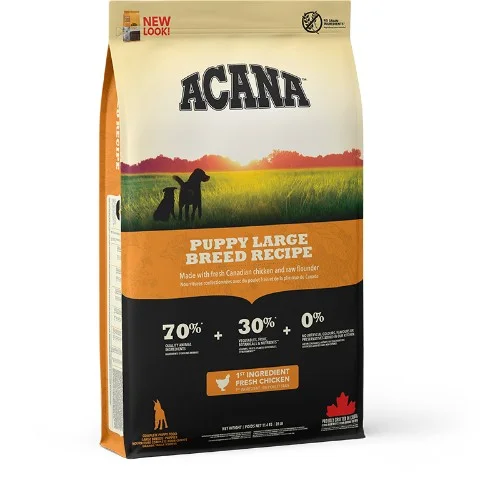 - High protein dog foodAcana Heritage Grain Free Dry Puppy Food for Large Breeds 11.4kg - High protein dog foodAcana Heritage Grain Free Dry Puppy Food for Large Breeds 11.4kg
