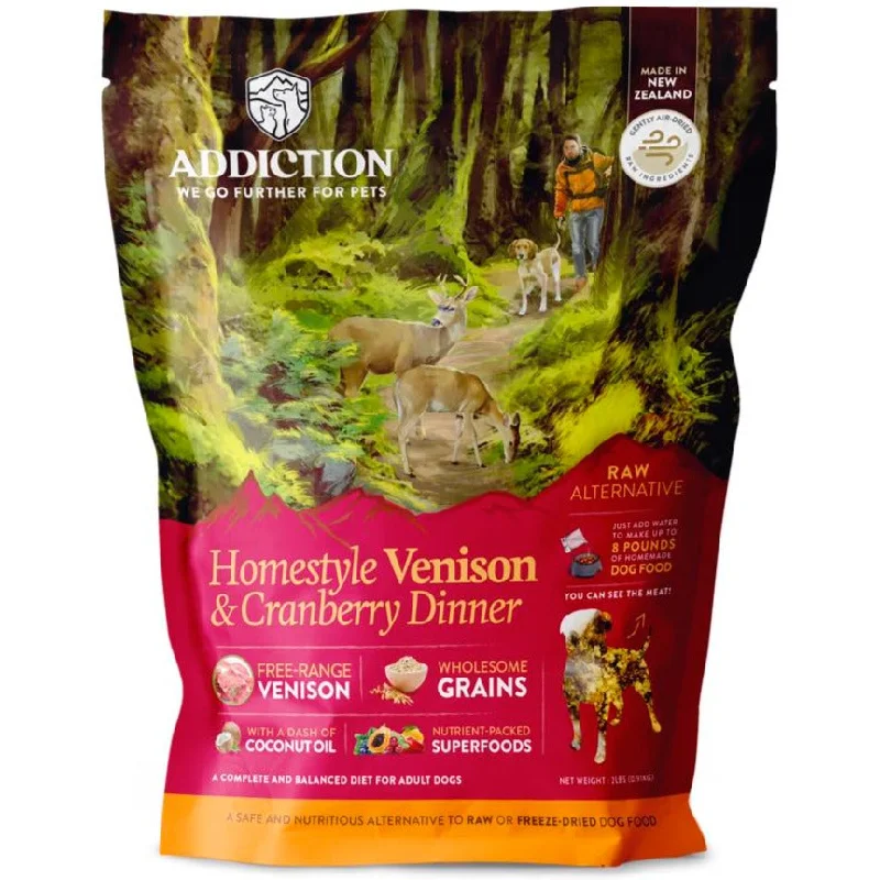 - The effect of dog food on hair20% OFF: Addiction Homestyle Venison & Cranberry Dinner Raw Alternative Dog Food 2lb - The effect of dog food on hair20% OFF: Addiction Homestyle Venison & Cranberry Dinner Raw Alternative Dog Food 2lb