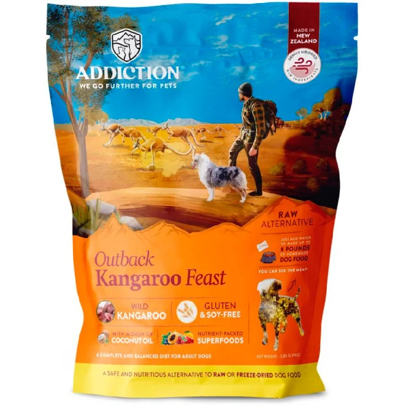 - Natural ingredient dog food20% OFF: Addiction Outback Kangaroo Feast Grain Free Raw Alternative Dog Food 2lb - Natural ingredient dog food20% OFF: Addiction Outback Kangaroo Feast Grain Free Raw Alternative Dog Food 2lb