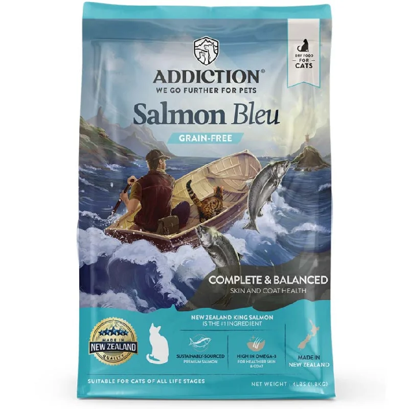    - Digestive care cat food  25% OFF: Addiction Salmon Bleu Grain-Free Dry Cat Food