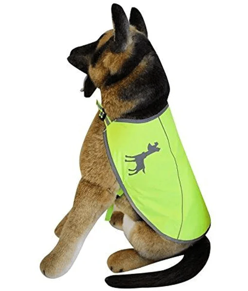 1. **Pet collar with custom engraving**Alcot – Yellow Visibility Dog Vest