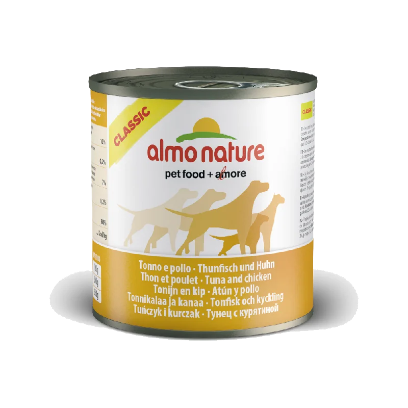  -Chicken-flavored dog foodNatural Tuna & Chicken Dog Can