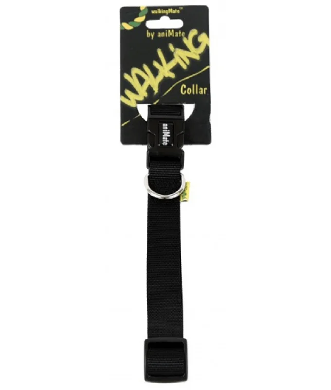 Pet accessoriesAnimate Heavy Duty Nylon Black Collar