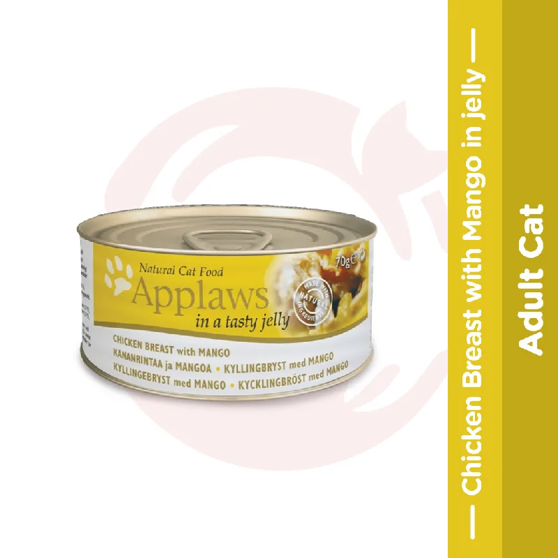 6. **Special Needs** Applaws Wet Cat Food - Chicken Breast with Mango (70g x 12 Cans) 6. **Special Needs** Applaws Wet Cat Food - Chicken Breast with Mango (70g x 12 Cans)