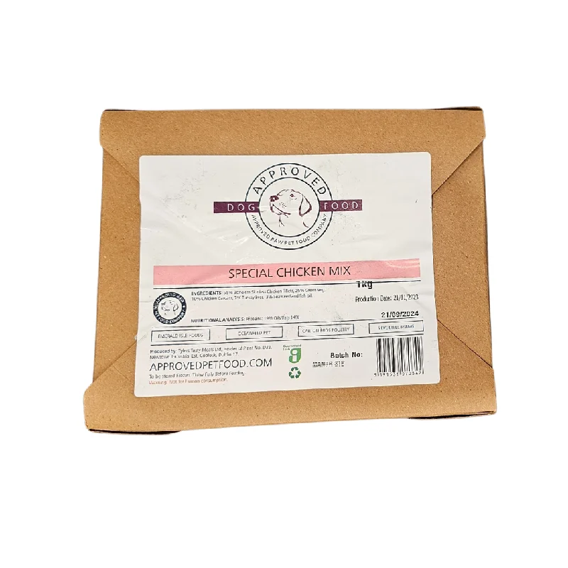 - Natural ingredient dog foodApproved Raw Dog Food Special Chicken Mix