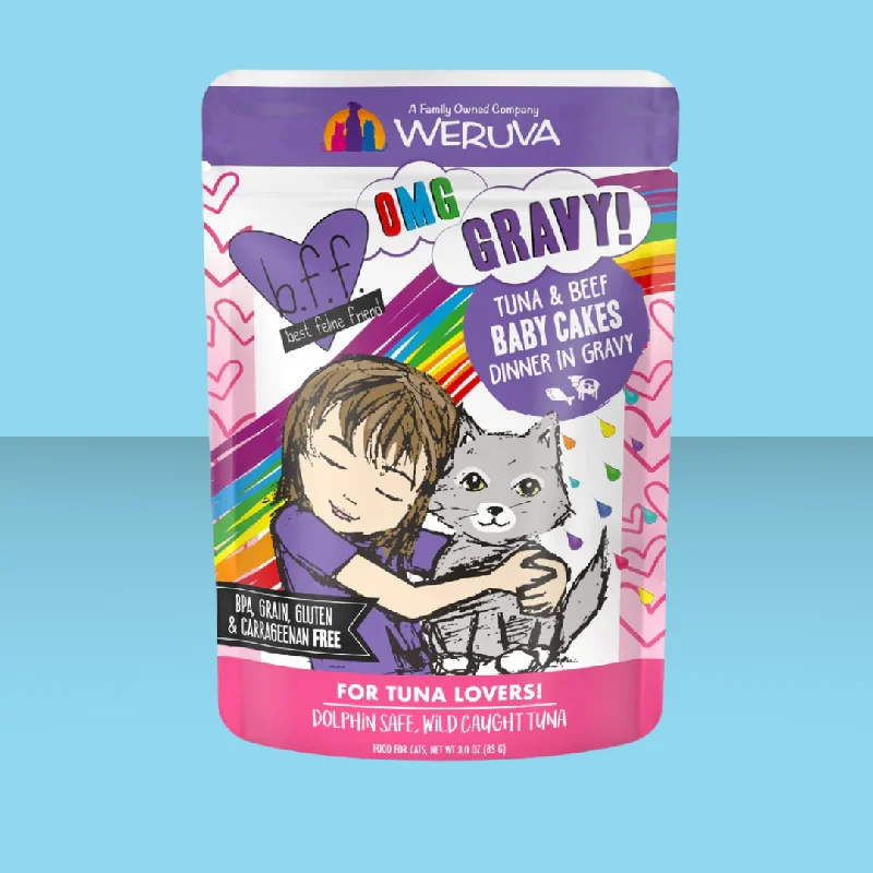 6. **Special Needs**  Weruva BFF OMG Baby-Cakes Tuna & Beef Pouch