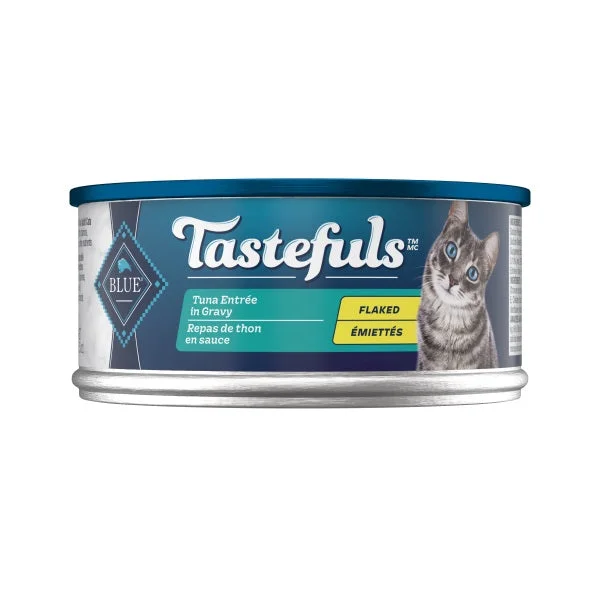    - Senior cat food  Blue Buffalo Adult Tastefuls Flaked Tuna Entree Cat Wet Food