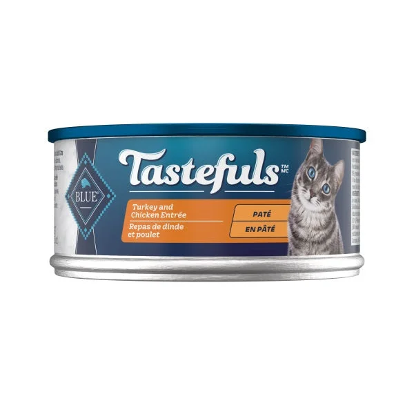 - Cat food for spayed/neutered cats Blue Buffalo Adult Tastefuls Pate Turkey & Chicken Entree Cat Wet Food - Cat food for spayed/neutered cats Blue Buffalo Adult Tastefuls Pate Turkey & Chicken Entree Cat Wet Food