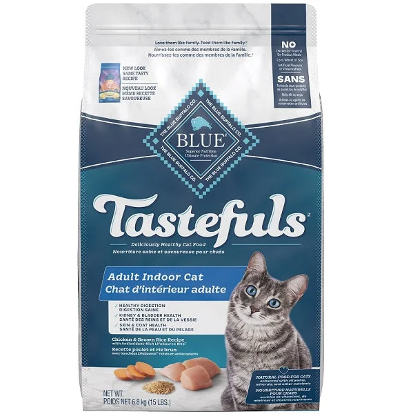 - Chicken flavor cat food Blue Buffalo Adult Tastefuls Chicken Indoor Health Cat Food - Chicken flavor cat food Blue Buffalo Adult Tastefuls Chicken Indoor Health Cat Food